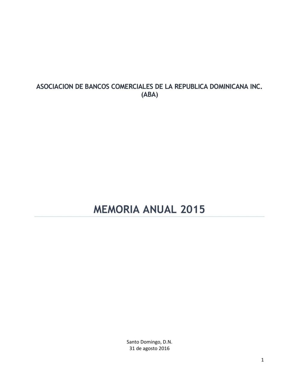 Memoria anual - 2014_page1